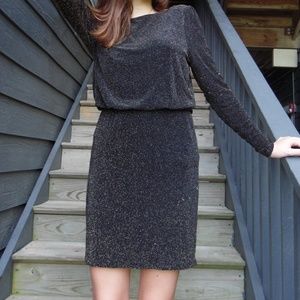 Black and Gold Dress